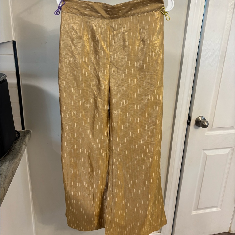 100% Silk Nazila Couture Pants